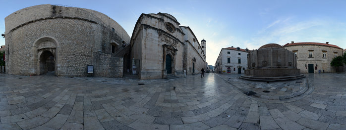 Bild: 360°-Panorama am Onofrio-Brunnen